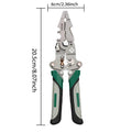 Foldable Wire Stripper Multifunctional Wire Stripper Wire Stripping Pliers Crimper Wire Crimping Tool for Electricians Home DIY