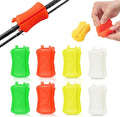 8PCS Portable Fishing Rod Fixed Ball,Multi-Function Rubber Fishing Pole Clip,Silicone Fishing Rod Straps,Wear Resistant Fastener Binding Clip Tight Fishing Accessories for Various Sizes Fishing Pole